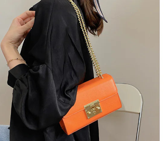 Retro Women's One Shoulder Crossbody Square Bag