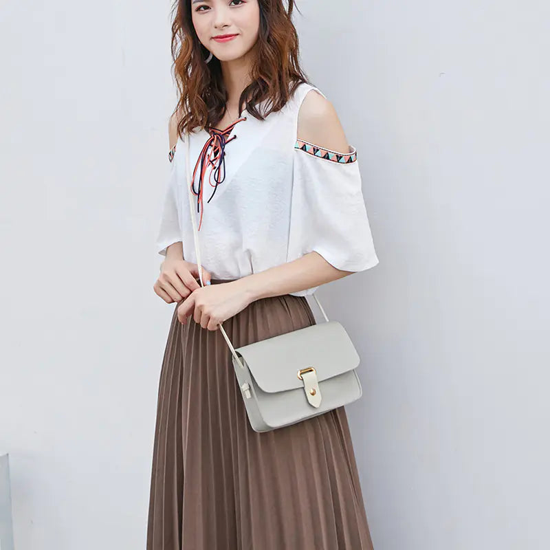 Lenora Small Square Shoulder Crossbody Bag