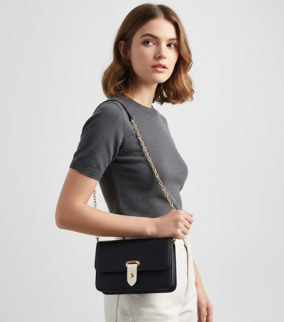 Lenora Small Square Shoulder Crossbody Bag